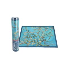   Szövött jellegű tányéralátét 29,5x40cm, polyester, Van Gogh:Mandulavirágzás – Carmani