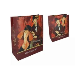 Ajándéktáska papír 25x20x10cm, Modigliani