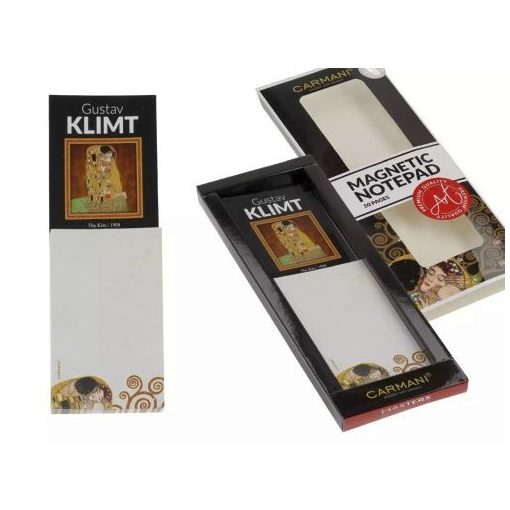 Mágneses notesz 6x18cm, Klimt: The Kiss