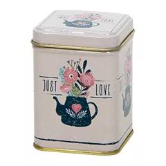 Fémdoboz 60x60x80mm, 50g, Teabloom – The Box