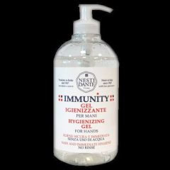   Immunity kéztisztító gél, vegán, 65% -os alkohol tartalommal.bőrkímélő, 500ml