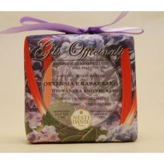 Gli Officinali, hydrangea and rhubarb szappan 200g