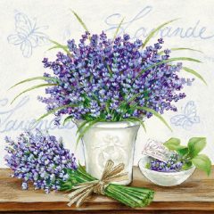   Ambiente Levender Scene cream papírszalvéta 33x33cm, 20db-os