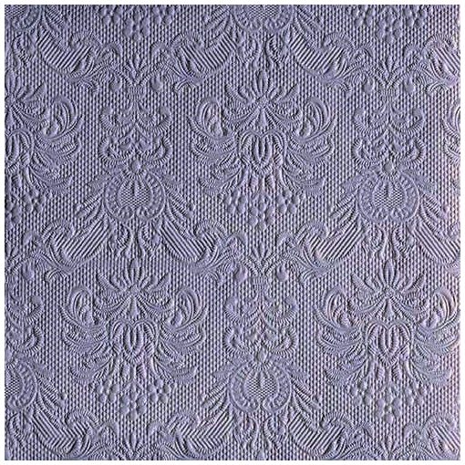 Elegance Jeans Blue dombornyomott papírszalvéta 40x40cm, 15db-os