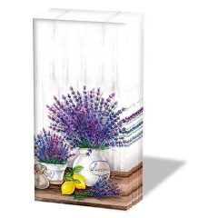 Lavender papírzsebkendő, 10db-os