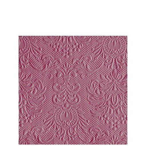Elegance Pale Rose dombornyomott papírszalvéta 25x25cm, 15db-os