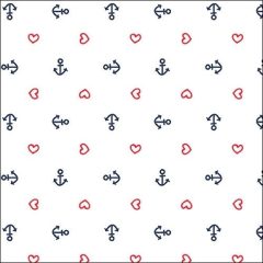 Anchor Heart White papírszalvéta 33x33cm, 20db-os