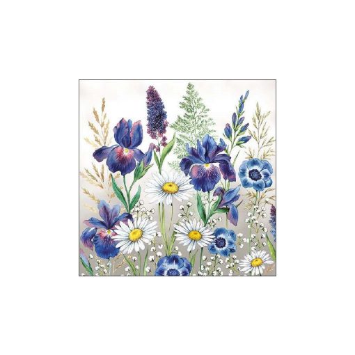 Mixed Meadow Flowers papírszalvéta 33x33cm, 20db-os – Ambiente