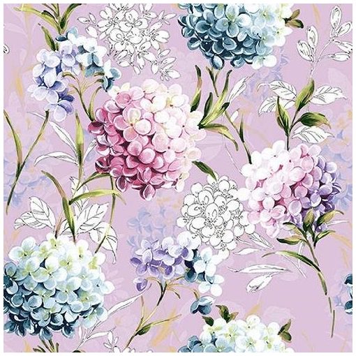 Horana Lilac papírszalvéta 33x33cm, 20db-os