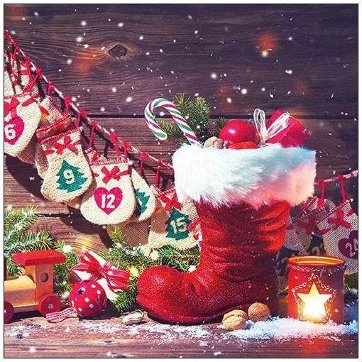 Ambiente Gifts In Boot papírszalvéta 33x33cm, 20db-os