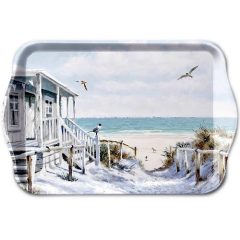 Beach Cabin műanyag kistálca 13x21cm