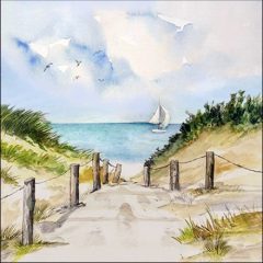 Dune Path papírszalvéta 33x33cm, 20db-os
