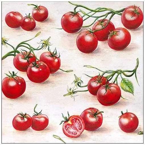 Tomatoes papírszalvéta 33x33cm, 20db-os