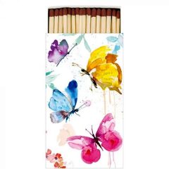 Butterfly Collection White gyufa 6,5x11cm