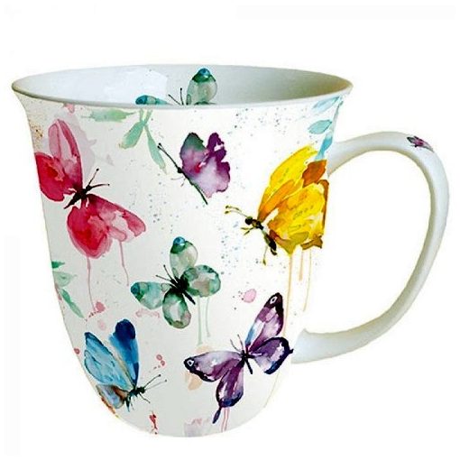 Butterfly Collection porcelánbögre 0,4L
