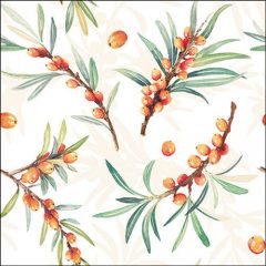 Sea buckthorn papírszalvéta 33x33cm, 20db-os
