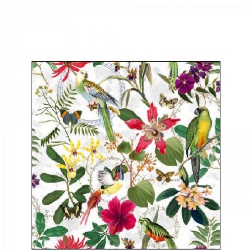 Tropical Jungle papírszalvéta 25x25cm, 20db-os