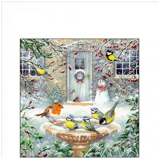 Ambiente Joy bath papírszalvéta 25x25cm, 20db-os