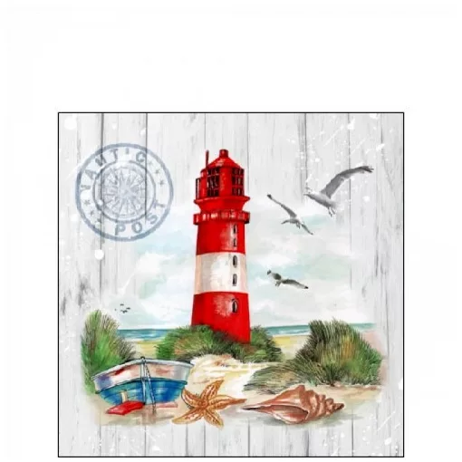 Lighthouse papírszalvéta 25x25cm, 20db-os