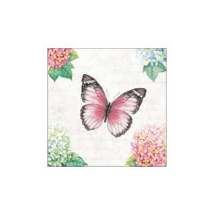 Butterfly poem papírszalvéta 33x33cm, 20db-os – Ambiente