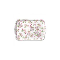 Spring blossom white műanyag kistálca 13x21cm – Ambiente