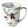 Ambiente Delicious olives porcelánbögre 0,4l