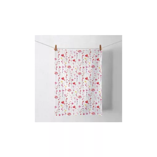 Hearts garlands konyharuha 50x70cm, 100% pamut – Ambiente