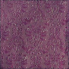   Elegance ruby red dombornyomott papírszalvéta 40x40cm, 15db-os