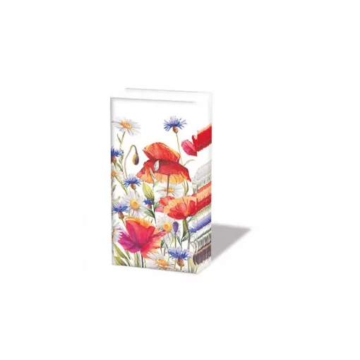 Poppies and cornflowers papírzsebkendő 10db-os – Ambiente