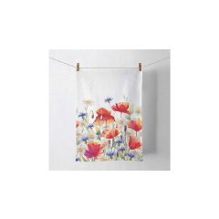  Poppies and cornflowers konyharuha 50x70cm, 100% pamut – Ambiente