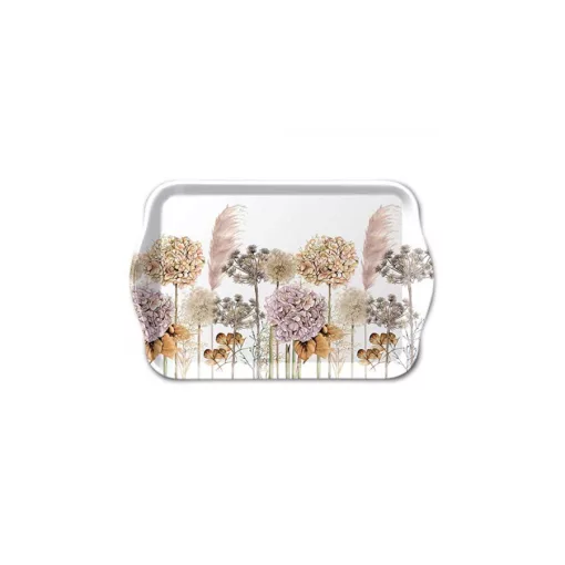 Dried flowers műanyag kistálca 13x21cm – Ambiente