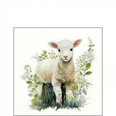 Ambiente Lamb papírszalvéta 25x25cm, 20db-os