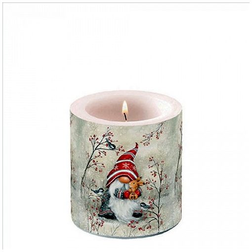 Ambiente Dwarf hug ávilágítós gyertya 8x7,5cm