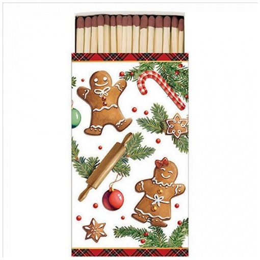 Ambiente Gingerbread cookies gyufa 6,5x11cm