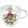 Ambiente Mistletoe with bow white duplafalú borosilicate üvegcsésze 0,25L