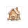 Gingerbread house papírszalvéta 33x33cm, 20db-os – Ambiente