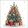 Ambiente Decorated Christmas tree papírszalvéta 33x33cm, 20db-os