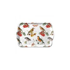 Autumn birds műanyag kistálca 13x21cm – Ambiente