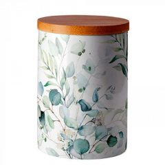 Eucalyptus All Over porcelán konyhai tároló 13,5x10cm
