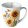 Ambiente Sunflowers porcelánbögre 0,4l