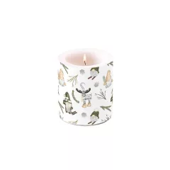   Forest gnomes white átvilágítós gyertya 10x10xcm – Ambiente