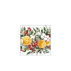 Winter Oranges papírszalvéta 25x25cm, 20db-os – Ambiente