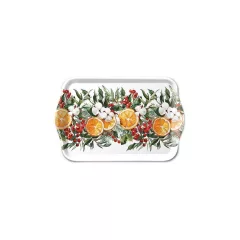Winter Oranges műanyag kistálca 13x21cm – Ambiente