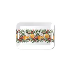 Winter oranges műanyag nagytálca 33x47cm – Ambiente