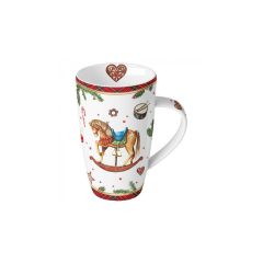   Classic rocking horse white porcelánbögre 0,6l – Ambiente