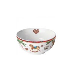   Classic rocking horse white porcelántál 6,5x14cm – Ambiente