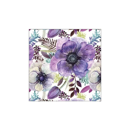 Purple dream papírszalvéta 33x33cm, 20db-os – Ambiente