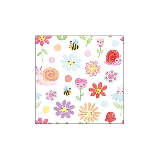 Fantasy Garden papírszalvéta 33x33cm, 20db-os – Ambiente