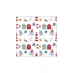Nautical items papírszalvéta 33x33cm, 20db-os – Ambiente