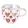 Lovely Hearts duplafalú borosilicate üvegcsésze 0,25l – Ambiente